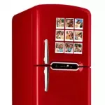 Imã de Geladeira com Foto Personalizado 8x9 cm