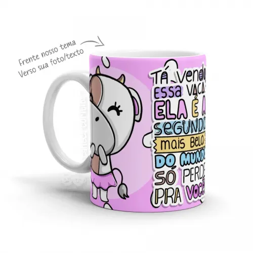 Mod.: 069 - Caneca Personalizada deboche e ironia 