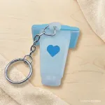 Chaveiro Monóculo com Foto Azul