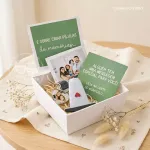 Caixinha Presente com Chaveiro Monóculo Personalizado