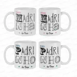 Caixa Convite Padrinhos Batismo 