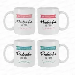 Caixa Convite Padrinhos Batismo 