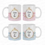 Caixa Convite Padrinhos Batismo