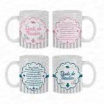 Caixa Convite Padrinhos Batismo