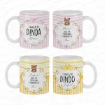 Caixa Convite Padrinhos Batismo