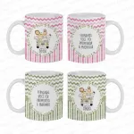 Caixa Convite Padrinhos Batismo