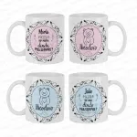 Caixa Convite Padrinhos Batismo 