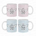 Caixa Convite Padrinhos Batismo