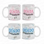 Caixa Convite Padrinhos Batismo