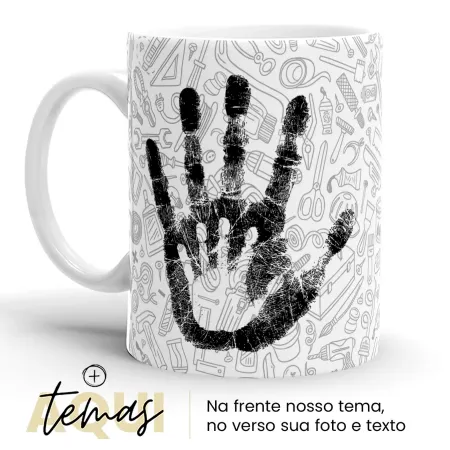 Caneca Personalizada Pai Digitais