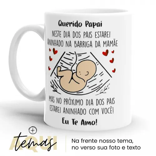 Caneca Personalizada Primeiro Dia dos Pais