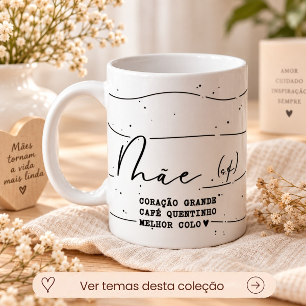 Coleção Mãe com Foto Personalizada Coleção Mãe com Foto Personalizada