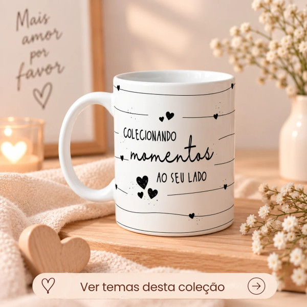 Coleção Namoro com Foto Personalizada Coleção Namoro com Foto Personalizada
