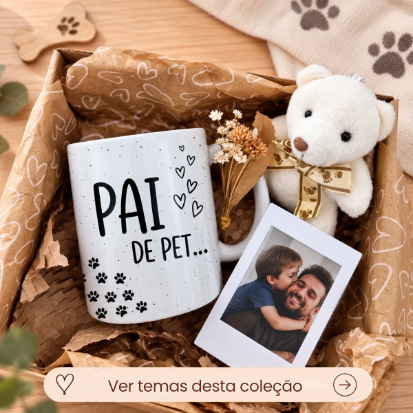 Kit Pai Presente Caneca, Mini Porta-Retrato Polaroid e Ursinho Kit Pai Presente Caneca, Mini Porta-Retrato Polaroid e Ursinho
