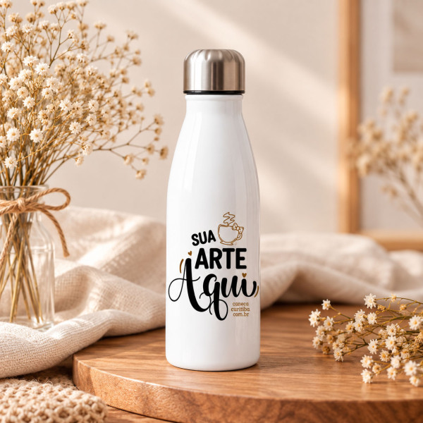 Garrafas Personalizadas com Foto, Nome ou Frase - 500ml