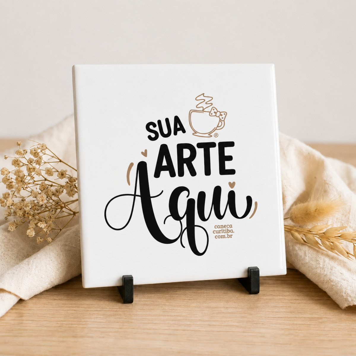 Azulejo Personalizado com sua Foto ou Frase
