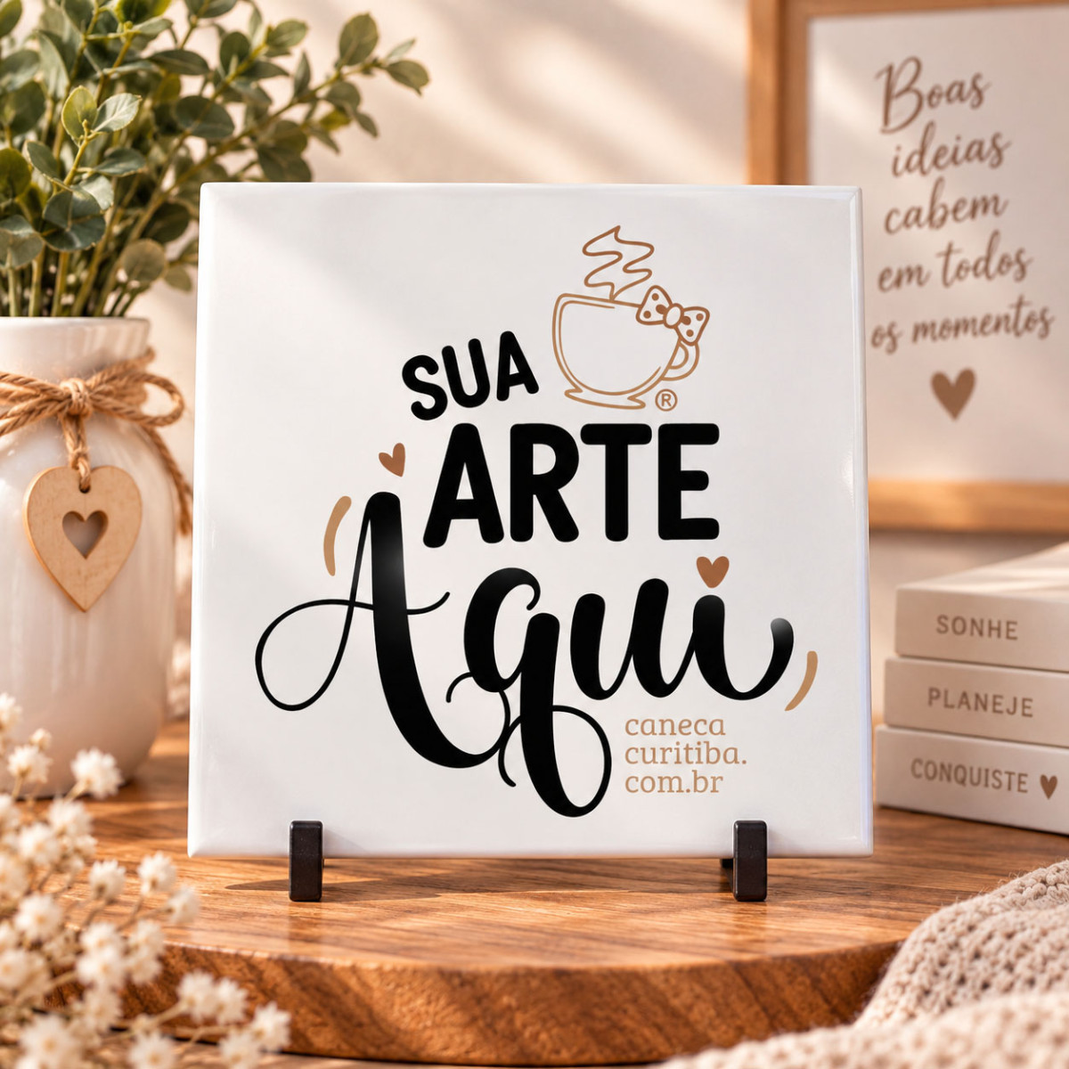 Azulejo Personalizado com sua Foto ou Frase Azulejo Personalizado com sua Foto ou Frase
