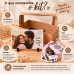 Kit Caixa Presente Azulejo e Ímãs Personalizados
