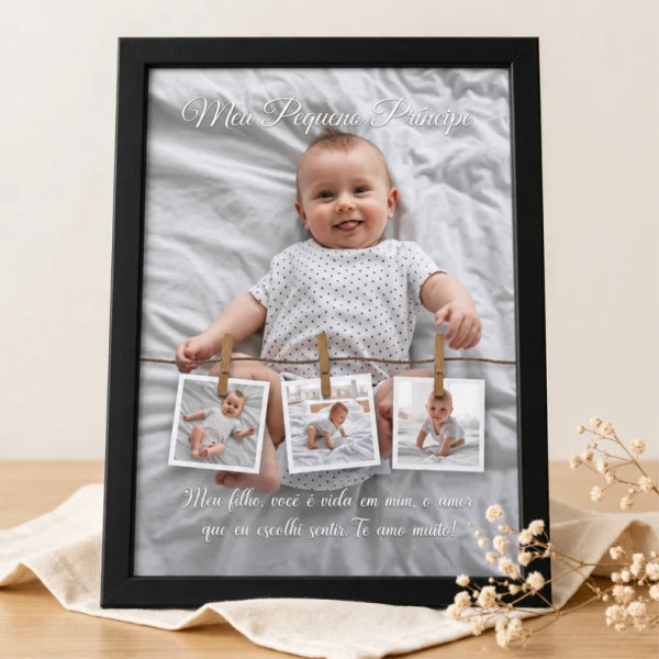 Quadro Personalizado com Foto e Moldura Quadro Personalizado com Foto e Moldura