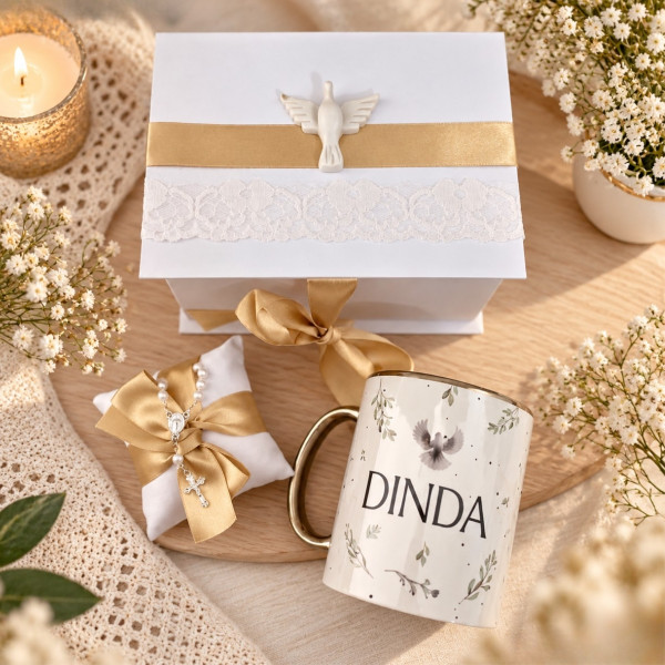 Kit Batizado Dinda Presente Especial (Pronta Entrega)