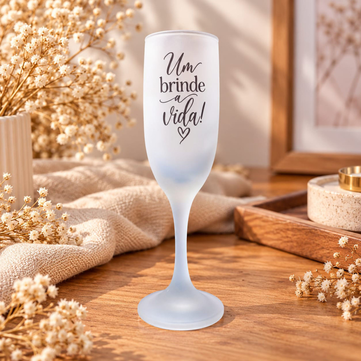 Taça de Vidro Jateado Um Brinde a Vida Cheers (pronta entrega) Taça de Vidro Jateado Um Brinde a Vida Cheers (pronta entrega)